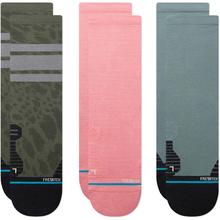 Dimensions Crew Socks - 3 Pairs Multi-Colored by Stance