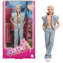 Barbie The Movie Collectible Ken Doll Wearing Denim Matching Set by Mattel