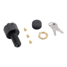 MP39200 Ignition Switch - 3 Position Conventional - Polyester - Long Neck - Weatherproof Cap