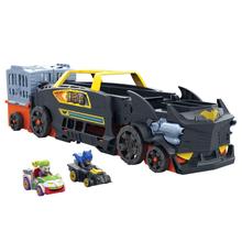 Hot Wheels Racerverse Batman's Escape Chase Track Set, Vehicle Transforms Into 3-Lane Racetrack With 2 Die-Cast Toy Cars by Mattel