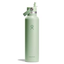 24 oz Standard Mouth with Flex Straw Cap - Aloe by Hydro Flask in Mishawaka IN