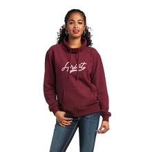 Women's REAL Logo Script Cowl Sweatshirt