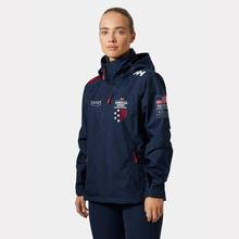 Women's American Magic Crew Hooded Sailing Jacket 2.0 by Helly Hansen