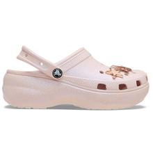 Women's Classic Platform Iridescent Glitter Embellished Clog by Crocs