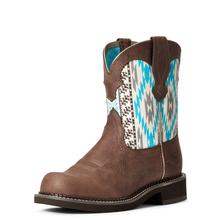 Women's Fatbaby Heritage Twill Western Boot by Ariat