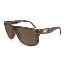 Matte Tortoise Shell / Amber Torrey Pines Polarized Sunglasses  | Fun, Cool, Colorful Sunglasses | Fishing, Outdoor, Running Sunglasses by Knockaround in Midland TX