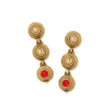 Venetian Gems Post Drop Earrings