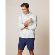 Men's Anthony Indigo Striped Hoodie by Johnnie-O in Lewiston ID