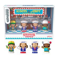 Little People Collector Stranger Things: Scoops Troop Special Edition Set, 4 Figures