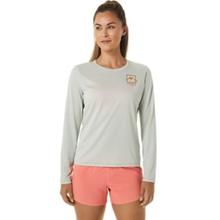 Women's Fujitrail Logo Long Sleeve Top by ASICS in Huntington Beach CA