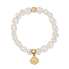 Sunset Cove Pearl Stretch Bracelet