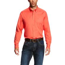 Men's Solid LS Stretch Poplin