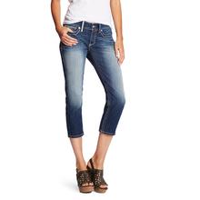 Women's REAL Mid Rise Arielle Cropped Skinny Jean