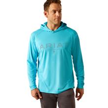 Men's Rebar Sunblocker Craft Hooded T-Shirt by Ariat in Appleton WI