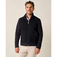 Mens Agnelli Suede Mixed Media Jacket by Johnnie-O