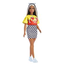 Barbie Fashionistas Doll #179, Curvy, Long Highlighted Hair by Mattel