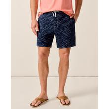 Mens The Half Elastic 7" Surf Shorts by Johnnie-O