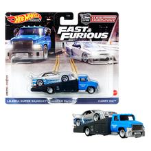 Hot Wheels Team Transport Truck & Race Car, Gift For Racing Collectors by Mattel in Madison NE