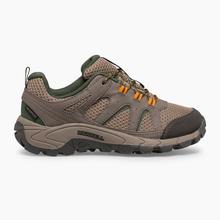 Kid's Oakcreek Low Lace Waterproof Sneaker by Merrell in Durham NC