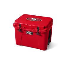 San Francisco 49ers Tundra 35 Hard Cooler - Rescue Red