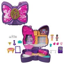 Polly Pocket Sparkle Stage Bow Compact by Mattel