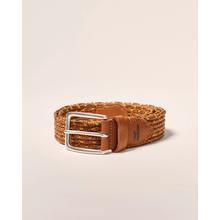Mens Tessuto Stretch Leather Belt by Johnnie-O