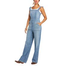 Women's Denim Ruffle Overall by Ariat