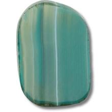 Green Glass Cut Stone