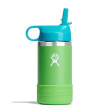 12 oz Kids Wide Mouth Straw Cap And Boot by Hydro Flask in Durham NC