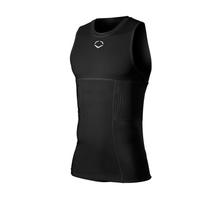 Youth Sleeveless Rib Shirt (Compression Shirt Only) by EvoShield in Spring TX
