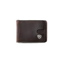 Men's Bifold Slim Wallet Sliver Logo