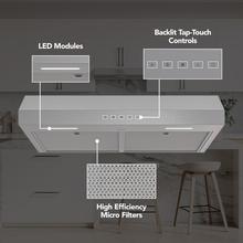 NuTone 30-Inch Under Cabinet Range Hood, ENERGY STAR, 350 Max Blower CFM, Stainless Steel by Broan-NuTone in Henning TN