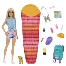 Barbie "Malibu" Camping Doll With Puppy by Mattel