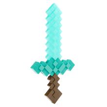 Minecraft Toys, Enchanted Diamond Sword For Role-Play, Lights & Sounds, Gift For Kids by Mattel