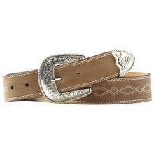 Women's diamond ogee belt by Ariat