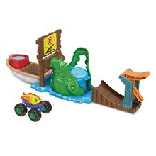 Hot Wheels Monster Trucks Swamp Chomp Playset by Mattel