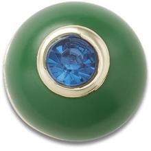 Green and Blue Circle Gem by Crocs