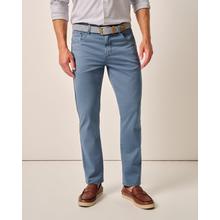 Mens Carmel Sateen 5-Pocket Pant