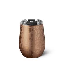 Uncork'd XL 14oz | Gold Leopard by BrüMate in Colquitt GA