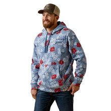 Men's Floral Western Aloha Hoodie