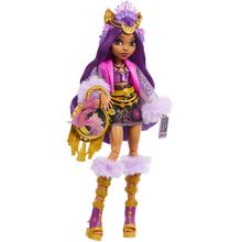 Monster High Monster Fest Clawdeen Wolf Fashion Doll With Festival Outfit, Band Poster And Accessories