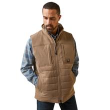 Men's Rebar Valiant Stretch Canvas Water Resistant Insulated Vest by Ariat in Rancho Cucamonga CA