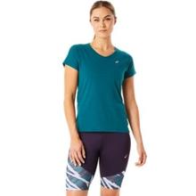 Women's V-Neck SS Top by ASICS