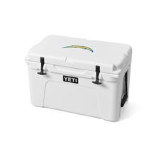 Los Angeles Chargers Tundra 45 Hard Cooler - White