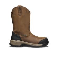 メンズ エヴァンストン プルオン ウォータープルーフ ワークブーツ by Keen in Sandpoint ID