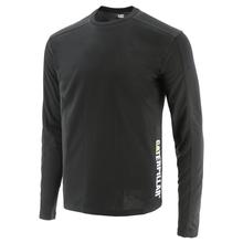 Men's Coolmax Long Sleeve Tee Black by CAT Footwear