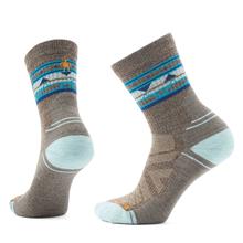 Women's Hike Light Cushion Zig Zag Valley Mid Crew Socks by Smartwool