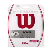 Synthetic Gut Power 16 Tennis String - Set by Wilson