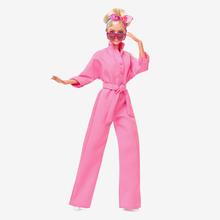 Barbie The Movie Doll, Margot Robbie As Barbie, Collectible Doll Wearing Pink Power Jumpsuit, Sunglasses And Hair Scarf by Mattel