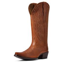 Women's Heritage X Toe Elastic Wide Calf Western Boot by Ariat in Mendocino CA